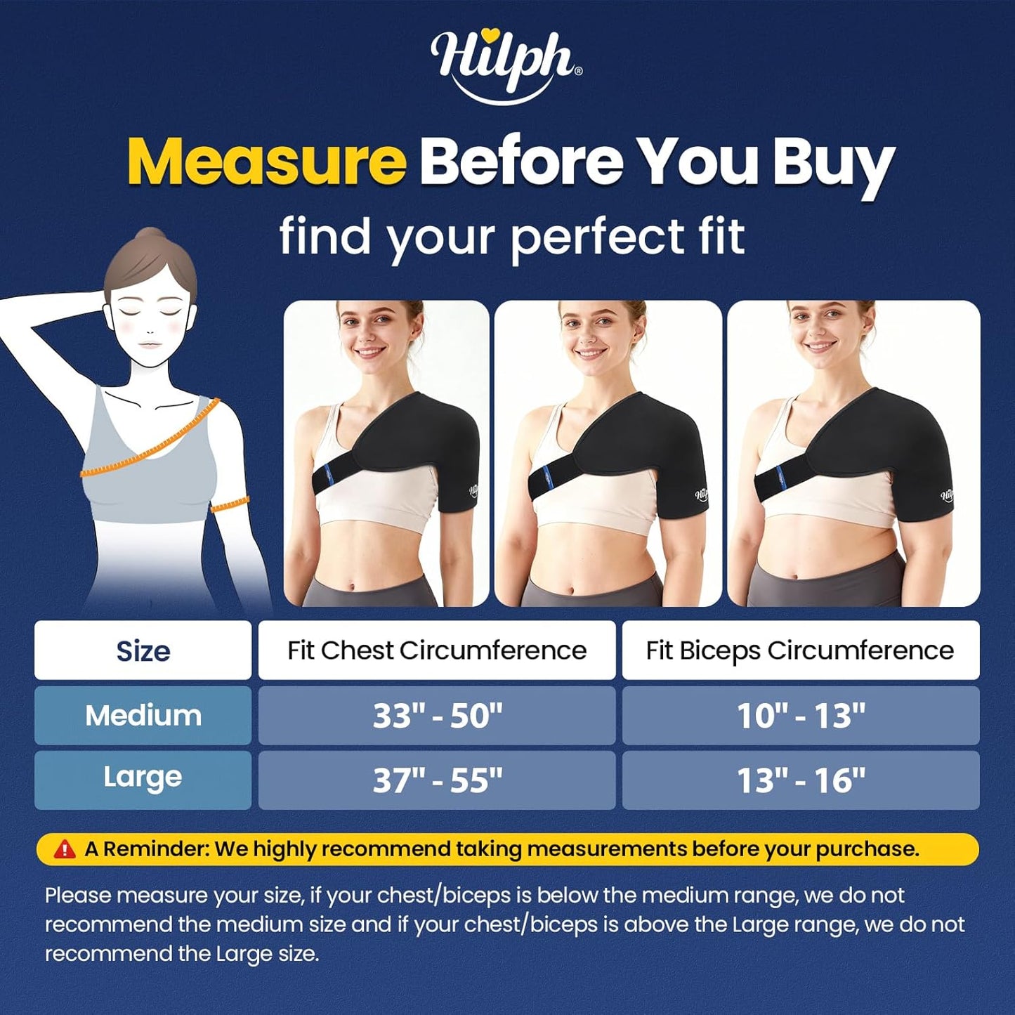 3D Double-Layer Gel Shoulder Ice Pack Wrap for Rotator Cuff & Surgery Recovery - Reusable Cold Therapy Gel Pack with Adjustable Straps, Easy to Wear, Flexible Fit for Men & Women, Medium